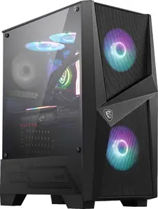 PC Case MSI MAG FORGE 100R Midi Tower Black