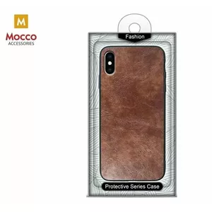 Silikona aizmugures vāciņš Mocco priekš Xiaomi Mi Note 10 — brūns, mīksta aizsarga