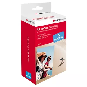 Instant picture film pack AGFA AMC50 — 5 sheets, image size 53 x 86 mm