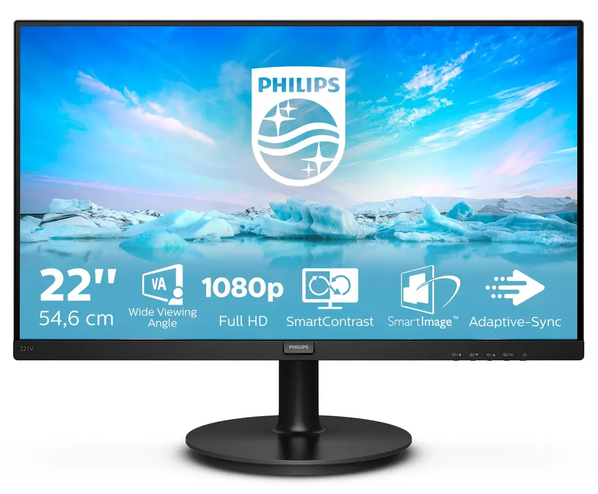 Монитор Philips V Line 221V8A/00 Photo 2