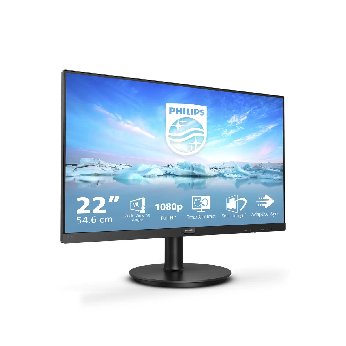 Philips V Line 221V8A/00 Monitor 21.5" Full HD LED Black Photo 7