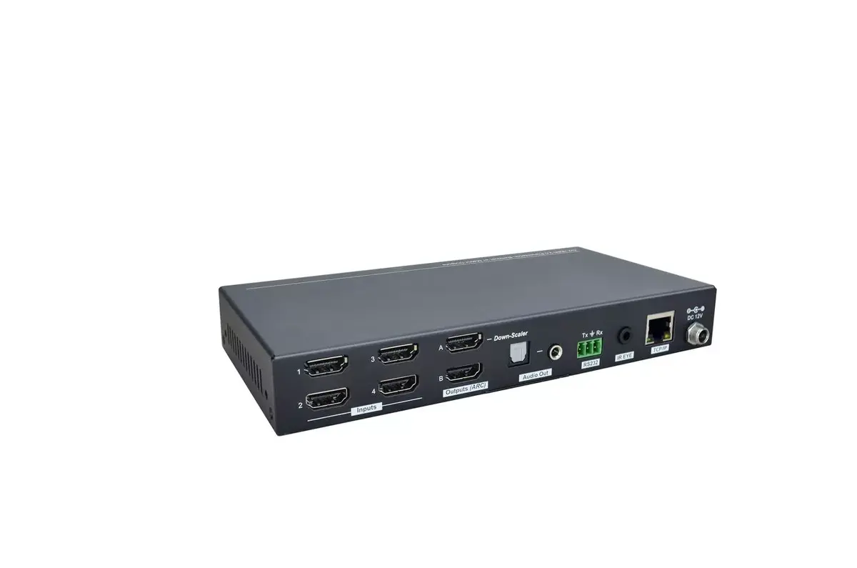 Scaling matrix switcher Vivolink VLHDMIMAT4X2RS Photo 4