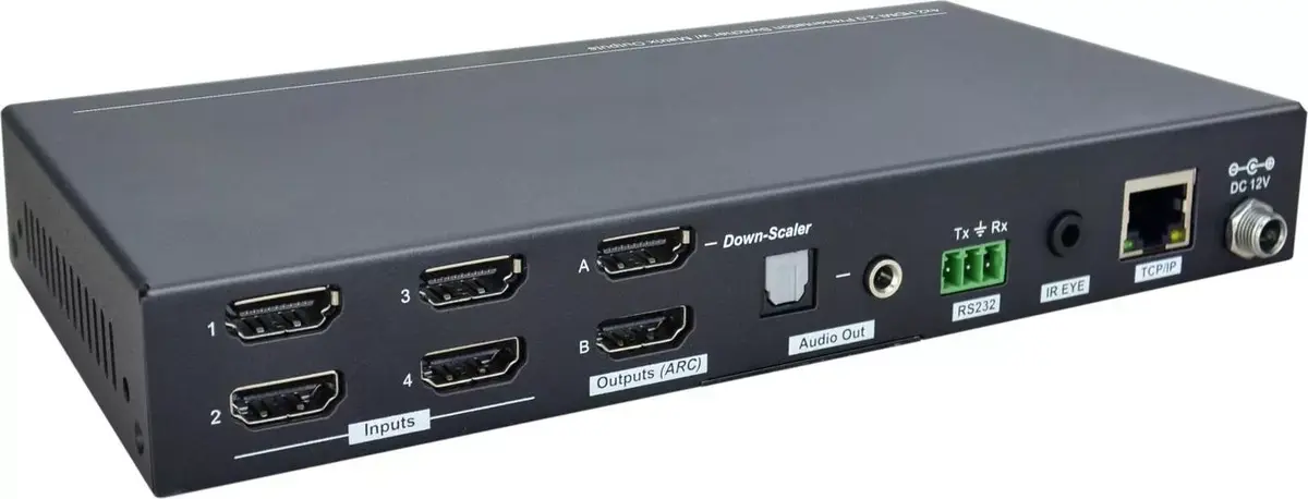 Scaling matrix switcher Vivolink VLHDMIMAT4X2RS Photo 7