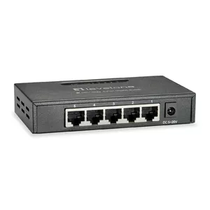 LevelOne GEU-0523 network switch Unmanaged Gigabit Ethernet (10/100/1000) Black