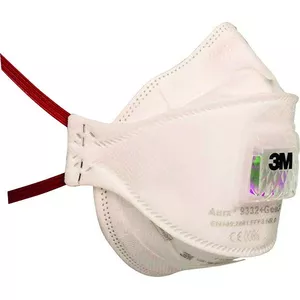 Respirators 3M 9332+GEN3 Aura FFP3 ar viegli regulējamām siksniņām