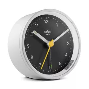 Кварцевые будильник Braun BC12WB Черный Белый