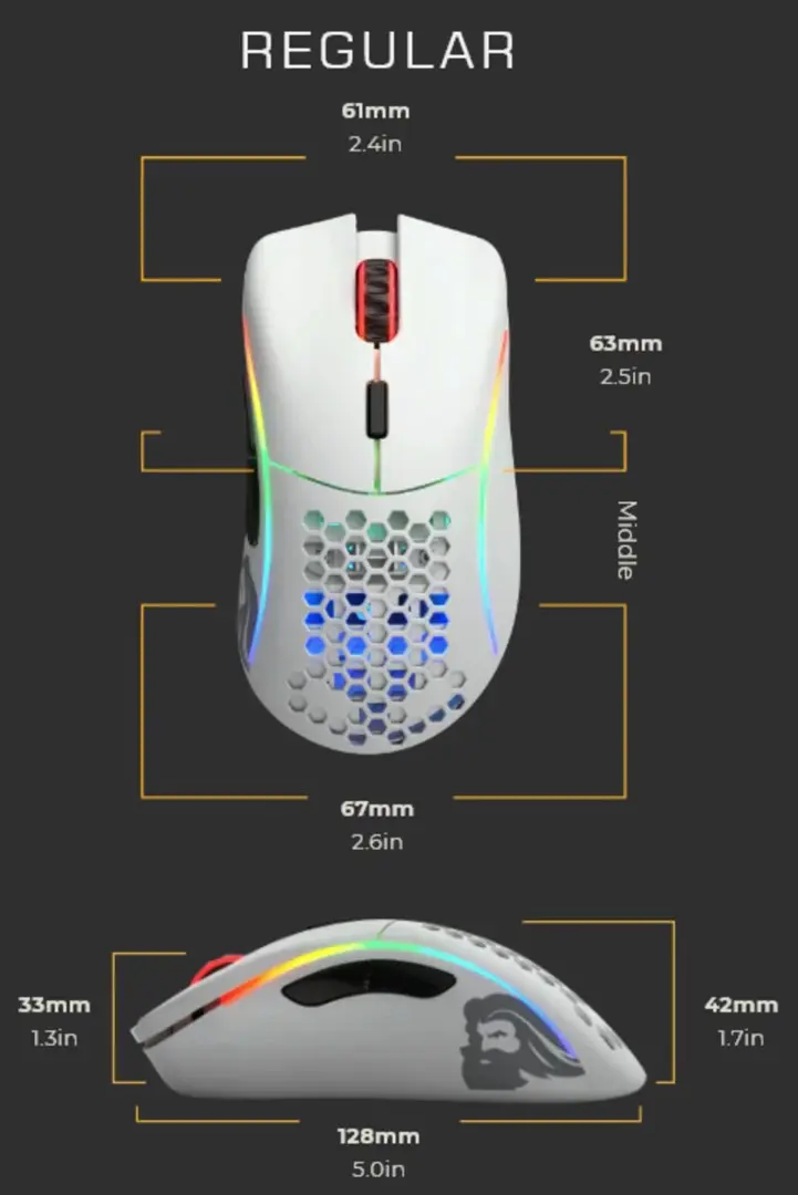 Mouse Glorious PC Gaming Race Model D Minus Photo 14