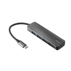 Trust 23328 interface hub USB 3.2 Gen 1 (3.1 Gen 1) Type-A 5000 Mbit/s Grey