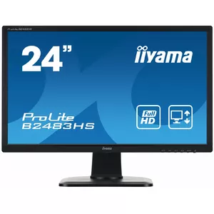 iiyama ProLite B2483HSU 24" Full HD LED Flat Matt Black computer monitor