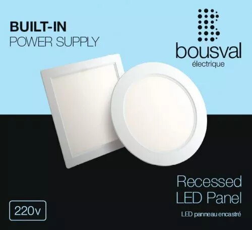 LED gaismas panelis LED-DWNS-6WW 6W 3000K