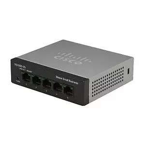 Cisco Small Business SF110D-05 Nepārvaldīts L2 Fast Ethernet (10/100) Melns