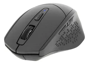 DELTACO MS-901 Biroja bezvadu optiskā pele Labā roka Bluetooth 1600 DPI 4 pogas Pelēka