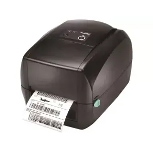 Etiķešu printeris Godex RT730 — tiešā/termo pārsūtīšanas drukāšana, 300 x 300 DPI, 102 mm/s, Ethernet, melns
