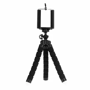 RoGer RO-AD5 Universāls Turētajs / Tripods / Paliktnis Mobīlajam Ierīcēm  Melns