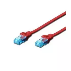 Сетевой кабель Digitus 0.25m RJ-45 Cat5e Красный