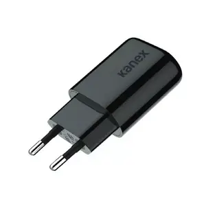 AC iekštelpu lādētājs Kanex GoPower Universal — 18 W, 1× USB‑C, melns