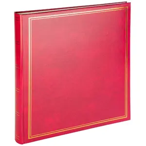 Photo album Victoria Collection B60PG Classic Cream Red – holds 60 photos, cream pages, red cover