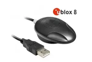 GPS receiver module DELOCK NL-8002U USB, u‑blox 8 chipset, -167 dBmW sensitivity, USB Type-A, 45×65×22 mm