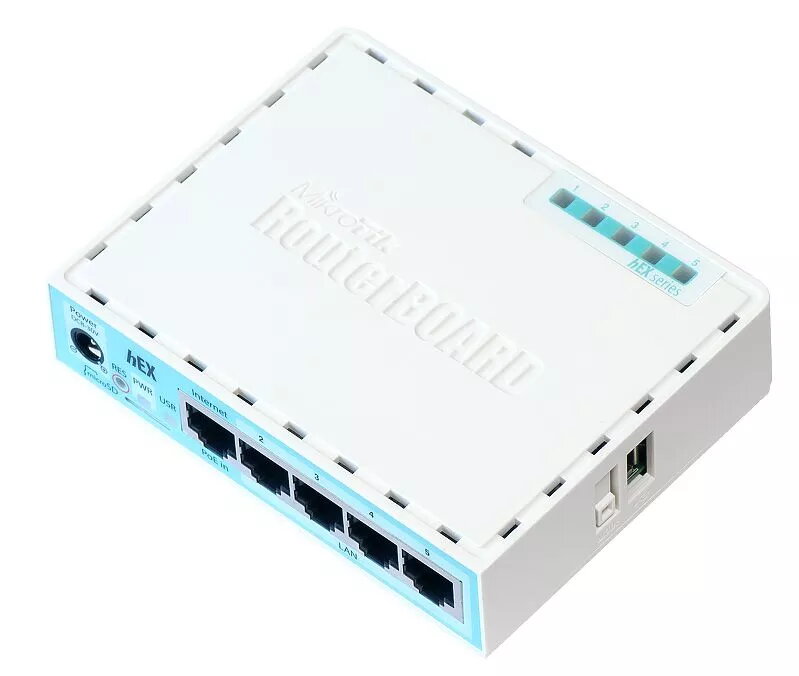 Vadu maršrutētājs MikroTik RB750GR3 — 5x