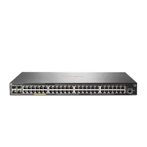 Управляемый L3 Gigabit коммутатор HP Enterprise Aruba 2930F — 48×Gigabit PoE+ портов, 4×SFP+, 1U, серый