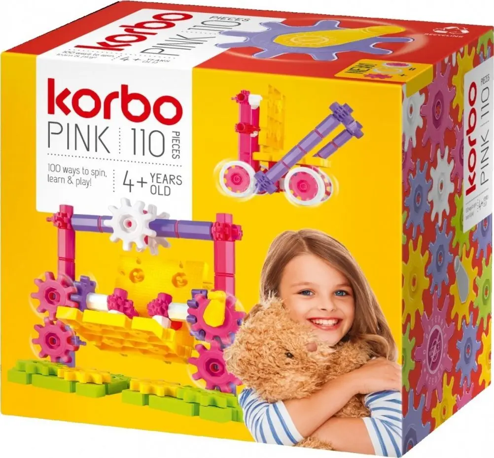 Korbo Pink 110 gear set, 110 pcs Photo 6