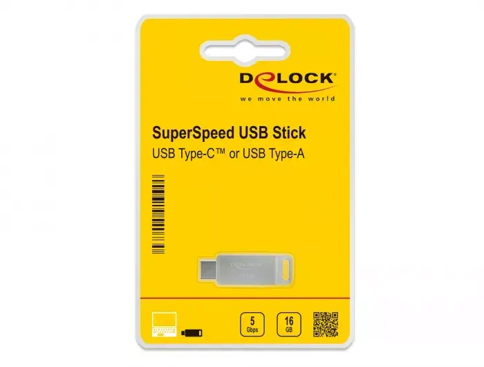 USB флеш-память DeLOCK 16ГБ USB-C Type-A Photo 4
