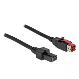 PoweredUSB cable DeLOCK 85952 24 V 2 x 4 pin male 3 m