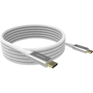 Vision TC 4MUSBC USB cable 4 m USB 3.2 Gen 2 (3.1 Gen 2) USB C White