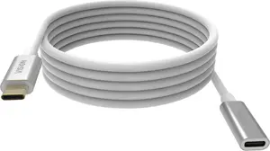 Vision TC 2MUSBCEXT USB cable USB 3.2 Gen 2 2 m USB C to USB C White