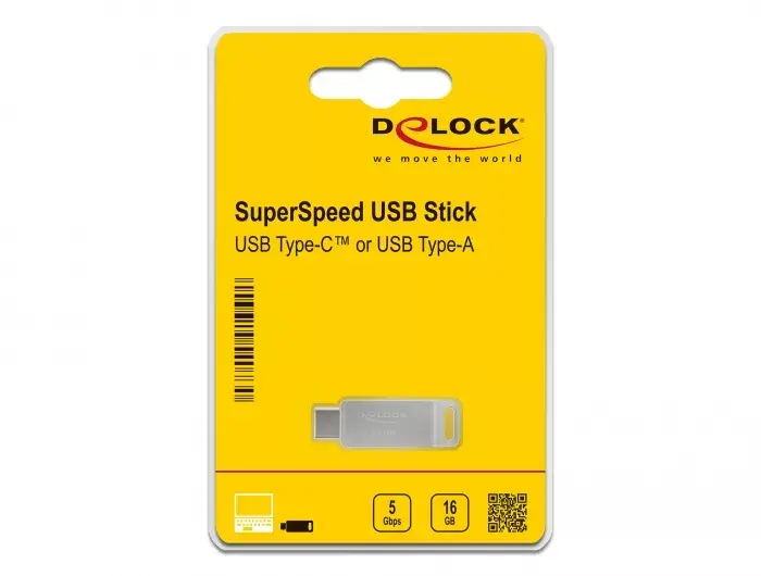 USB Flash Drive DeLOCK 32GB USB-C Type-A Photo 4
