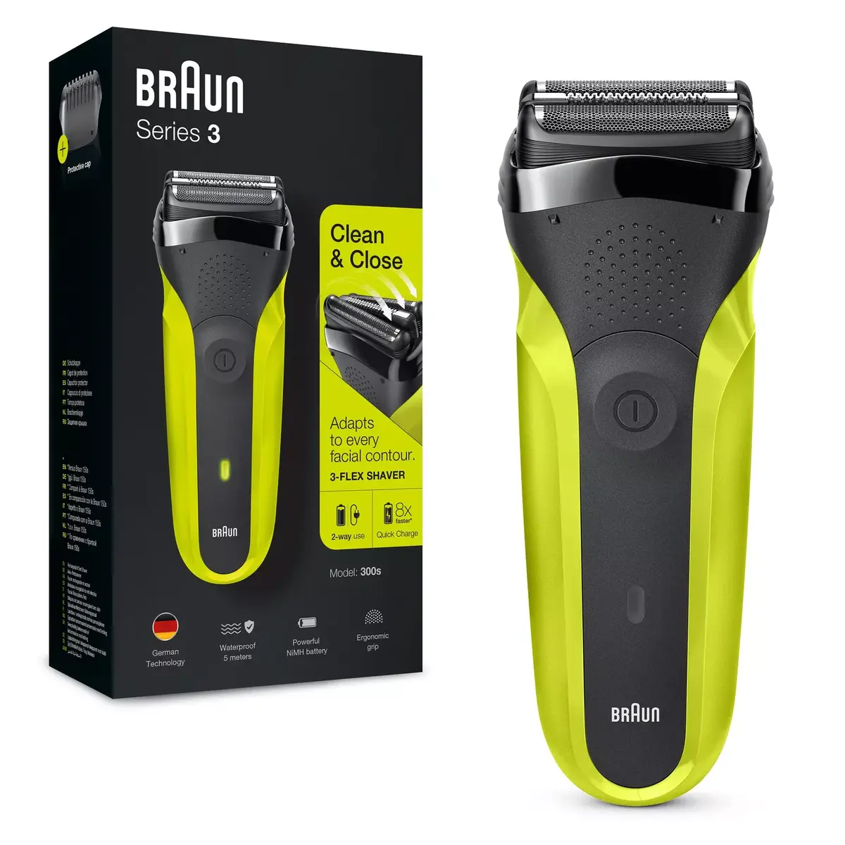 BRAUN Series 3 300 elektriskais skuveklis Photo 2