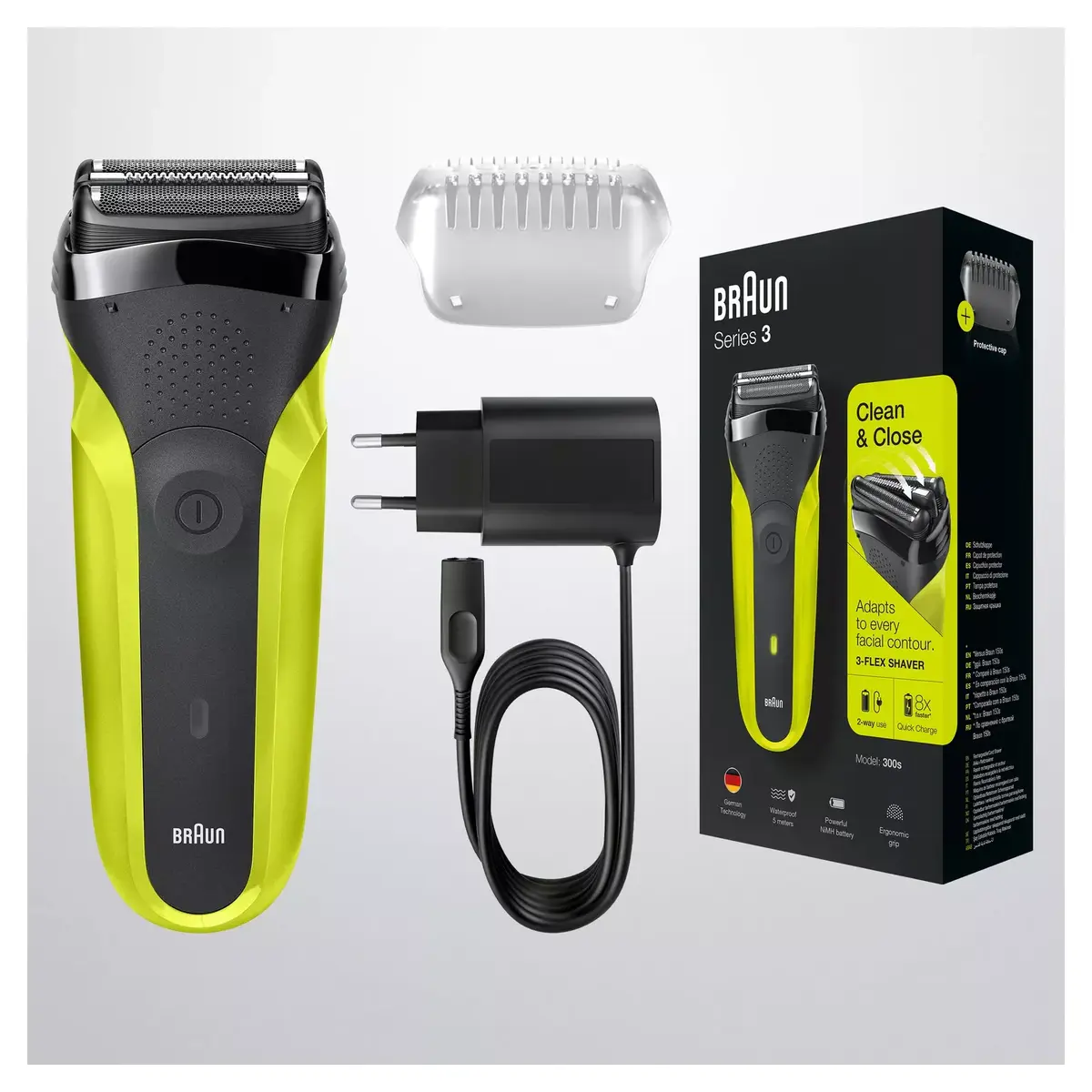 BRAUN Series 3 300 elektriskais skuveklis Photo 6