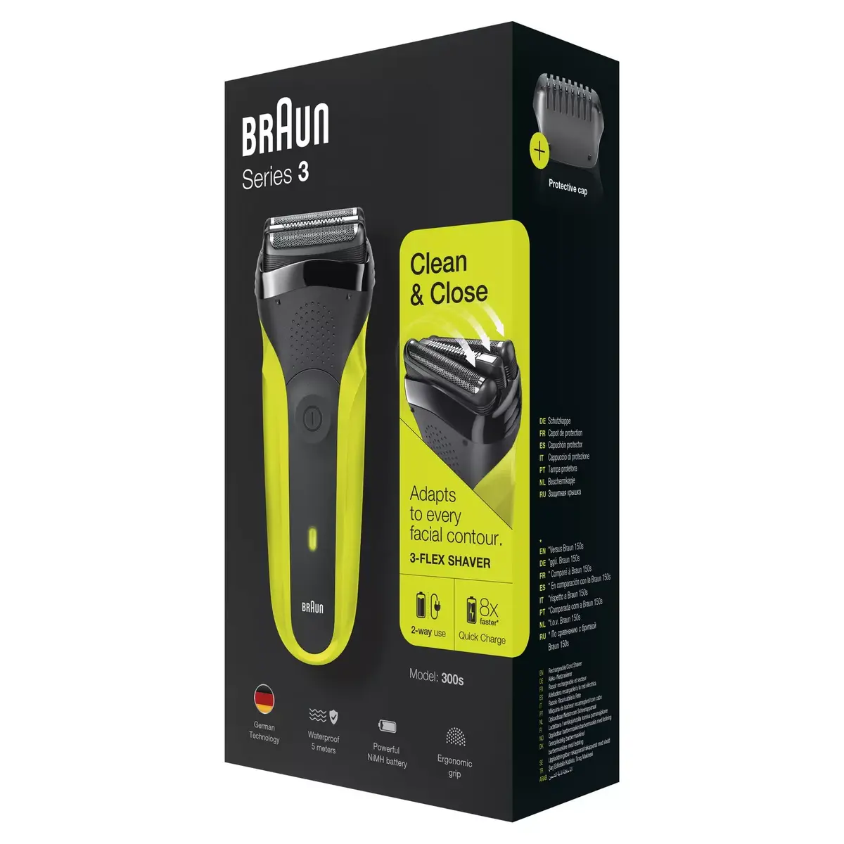 BRAUN Series 3 300 elektriskais skuveklis Photo 7