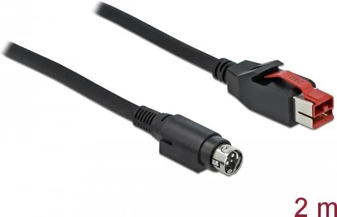 PoweredUSB kabelis DeLOCK 85946 2m Mini-DIN
