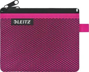 LEITZ Reißverschlusstasche WOW Traveller Size S, pink, 2 compartments for protection and storage