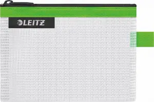 Zipper Bag LEITZ WOW Traveller Size S Green — water-resistant travel pouch