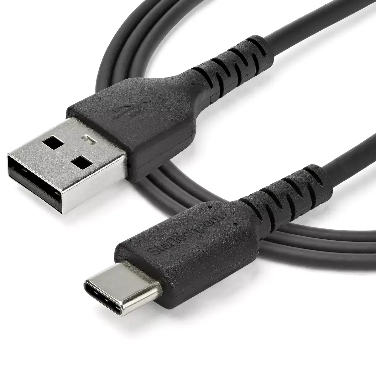 USB A to USB C Charging Cable StarTech RUSB2AC1MB Photo 4