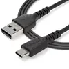 USB A to USB C Charging Cable StarTech RUSB2AC1MB Photo 4