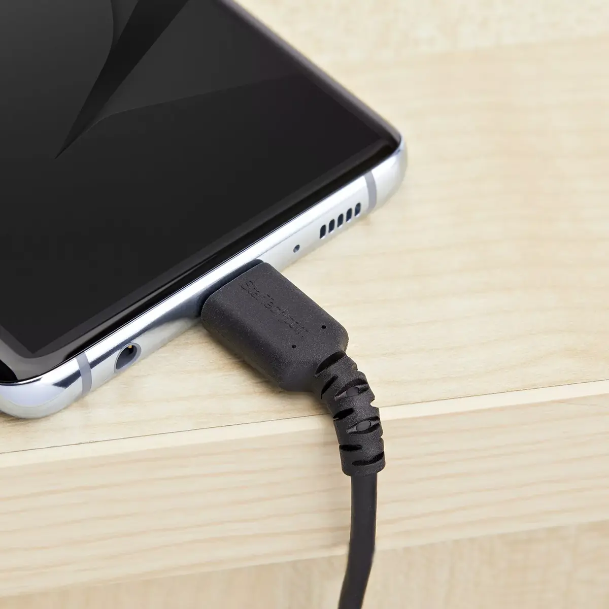 USB A to USB C Charging Cable StarTech RUSB2AC1MB Photo 5