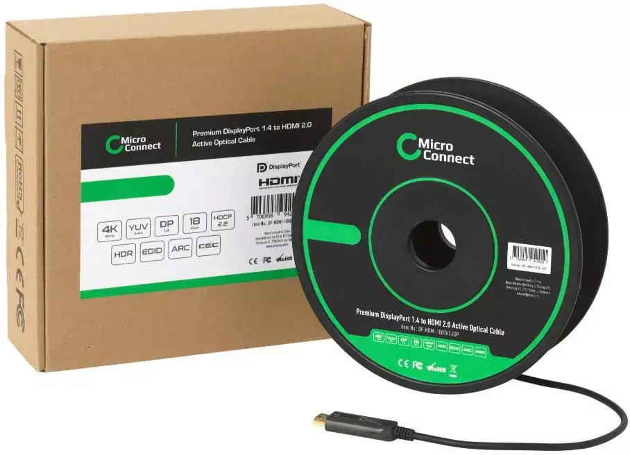 Video cable adapter Microconnect DP-HDMI-2000V1.4OP Photo 3