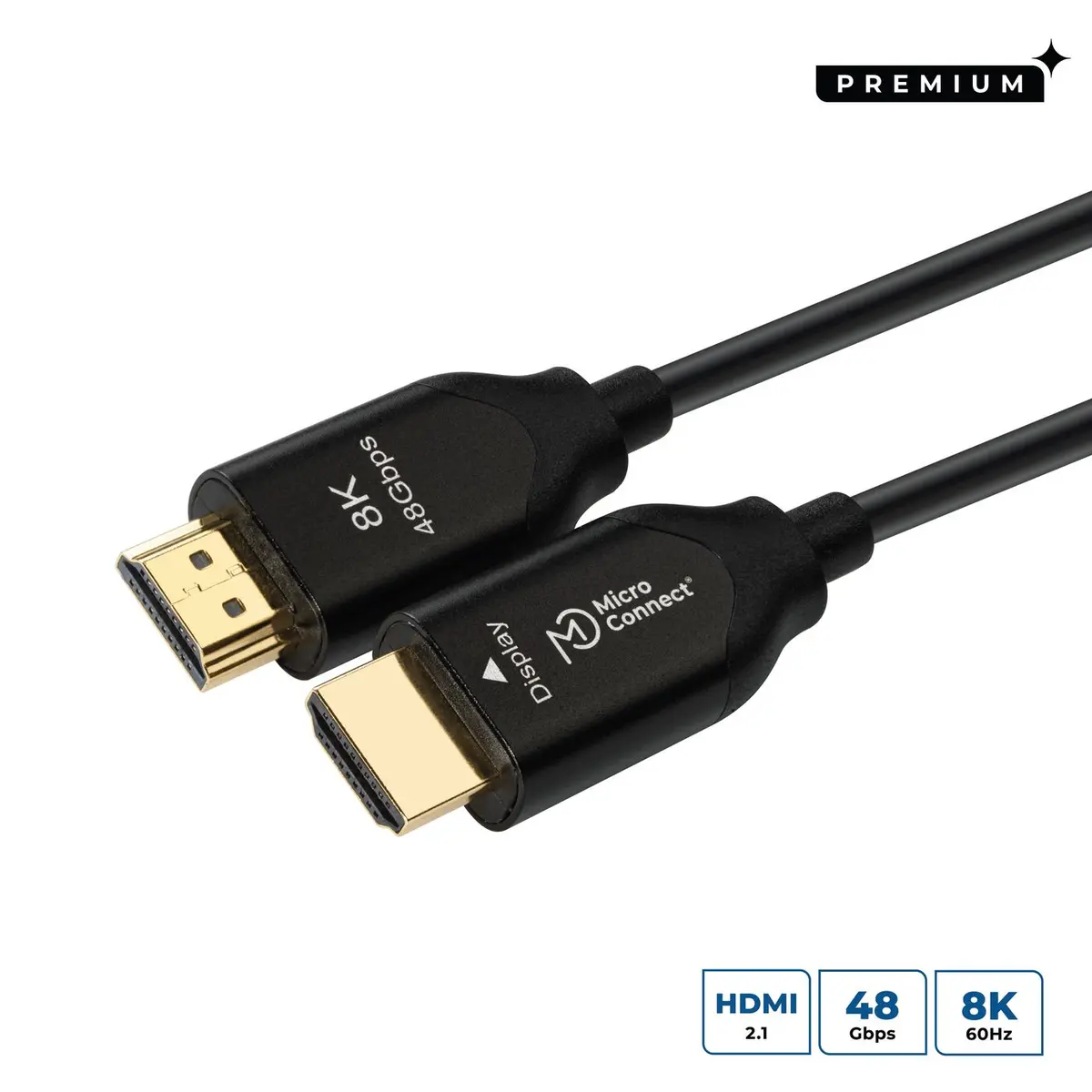MicroConnect Premium Optiskais HDMI Kabelis 15m