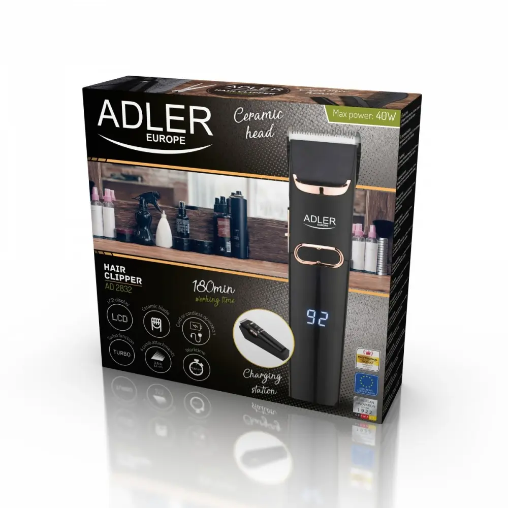 Adler AD 2832 hair trimmer — cordless ceramic blade Photo 13