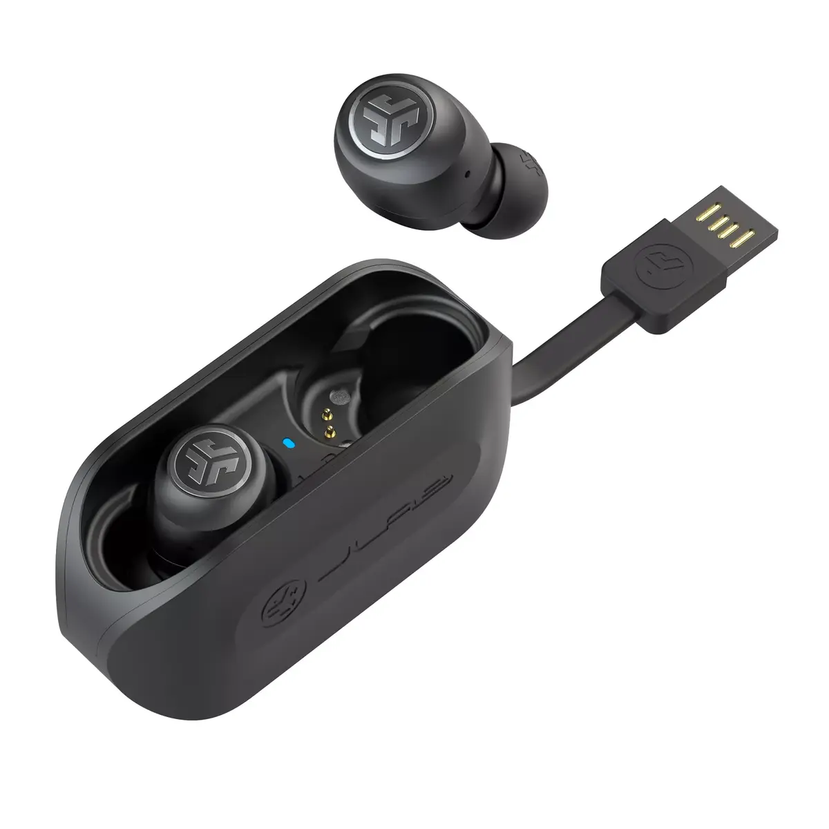 Наушники JLab GO AIR True Wireless Earbuds Black Photo 3