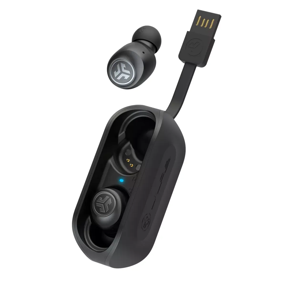 Наушники JLab GO AIR True Wireless Earbuds Black Photo 5