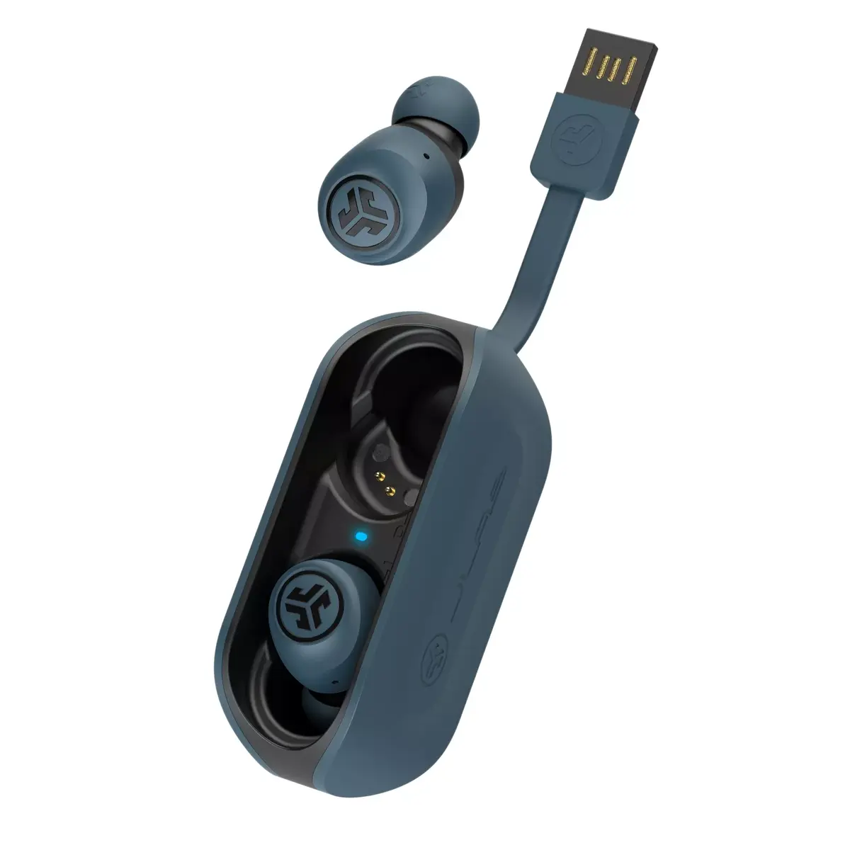 Наушники JLab GO AIR True Wireless Earbuds - Navy Photo 5