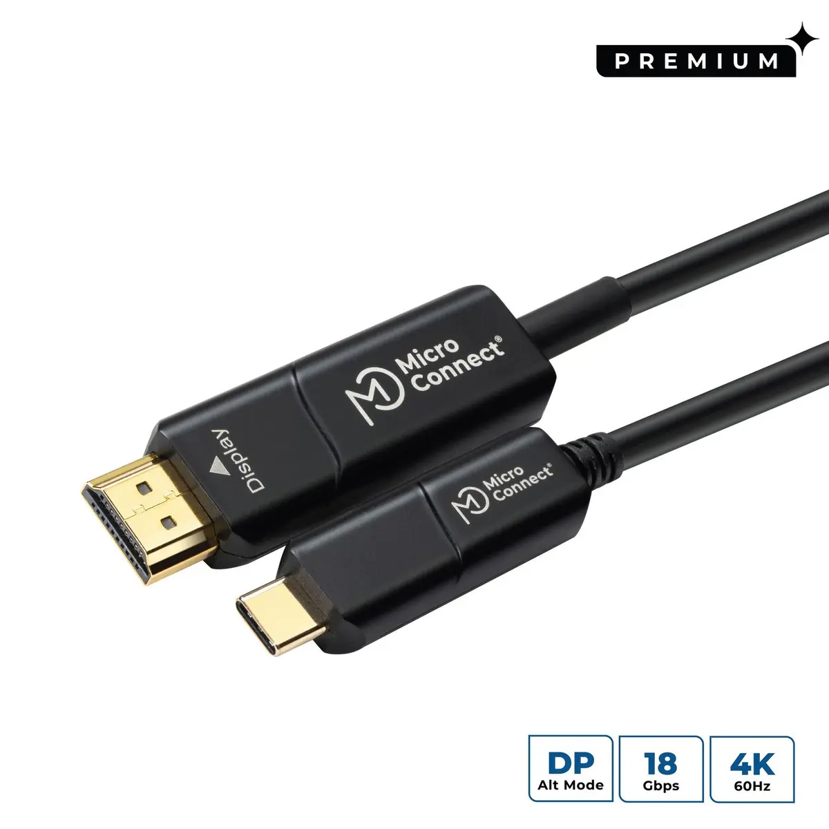 MicroConnect USB3.1CHDMI10OP video kabeļa adapteris