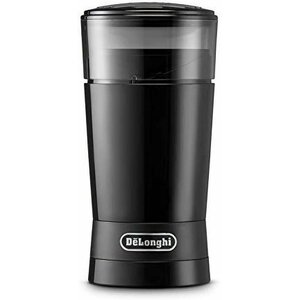 Delonghi Coffee Grinder KG200 170 W, Coffee beans capacity 90 g, Number of cups 12 pc(s), Black