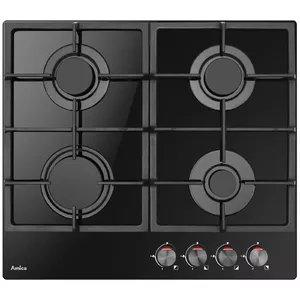 Gas plate AMICA PGCA 6100 APB, 4 heating zones, mechanical control