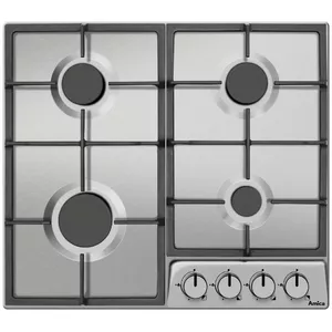 Built-in gas hob AMICA PGD6100APR, 4 cooking zones, mechanical control