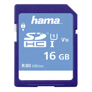 Zibatmiņa Hama 16GB SDHC UHS-I Class 10 00181094